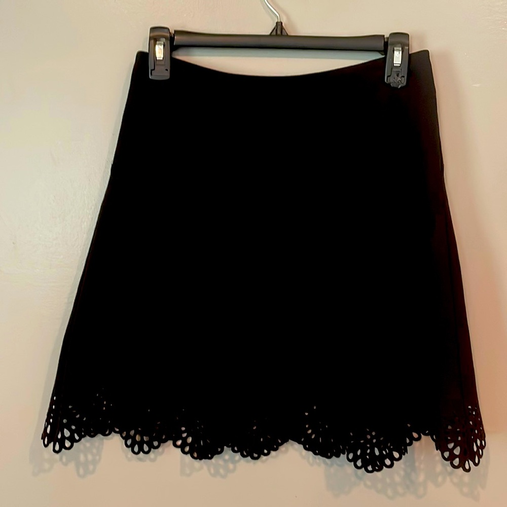 Loft black skirt